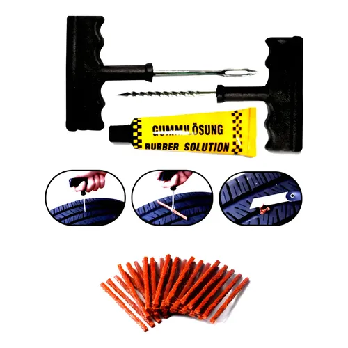 Sidewall Tire Repair Kit Patch For Lawnmower Utv Violet | MercadoLivre