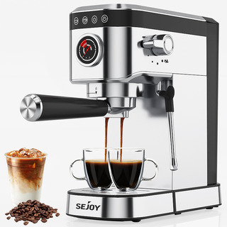 Profesional Cafetera Espresso Con Espumador De Leche 20 Bar Profesional Cafetera Espresso Con Espumador De Leche 20 Bar