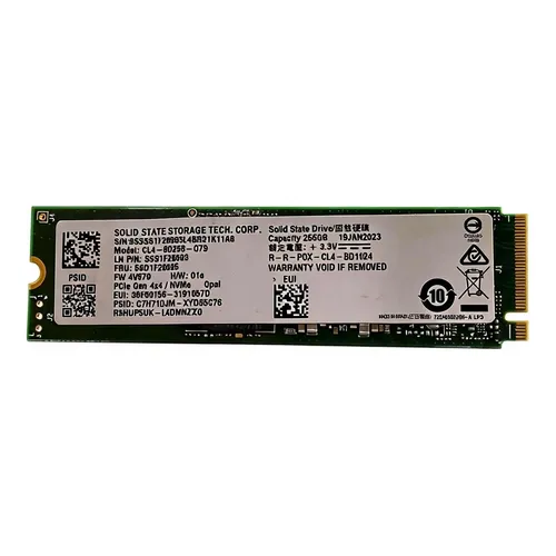 Ssd Pm991a Nvme 256gb Mz-vlq256b Samsung Np550xda Kp3br Preto