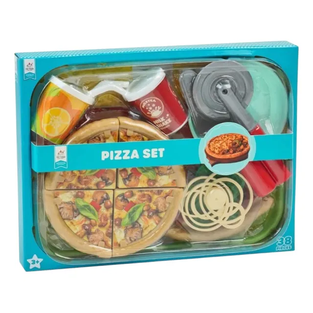 Jueguete Set Pizza Cocina Toy Town