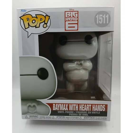Funko Pop Baymax With Heart Hands 1511 Disney Big Hero 6