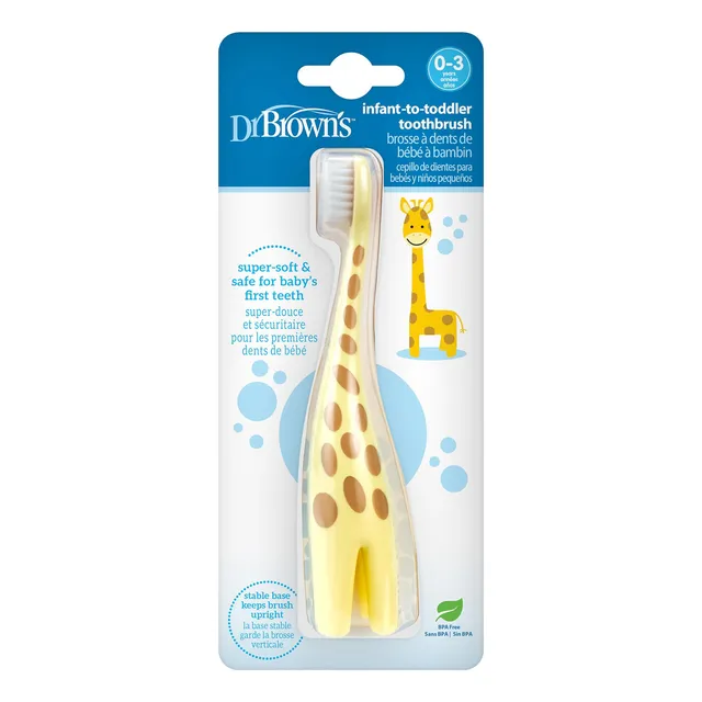 Cepillo De Dientes De Entrenamiento Suave Jirafa 0-3 Años