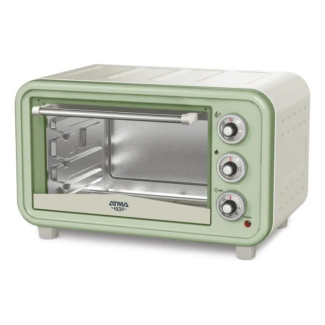 Horno Grill Vintage Atma Hg1625vp 16 Litros Verde Claro