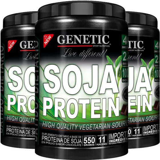 Batido Dieta Proteico Vegano Shake 1,6k Soja Protein Genetic