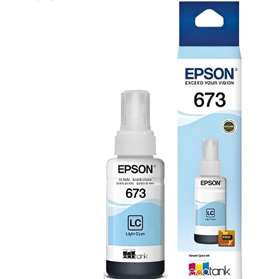 Tinta Original Epson 673 Sistema Continuo Cyan Magenta Light