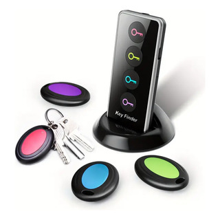 Buscador Llaves Inalámbrico Key Finder Localizador 4 Objetos Buscador Llaves Inalámbrico Key Finder Localizador 4 Objetos