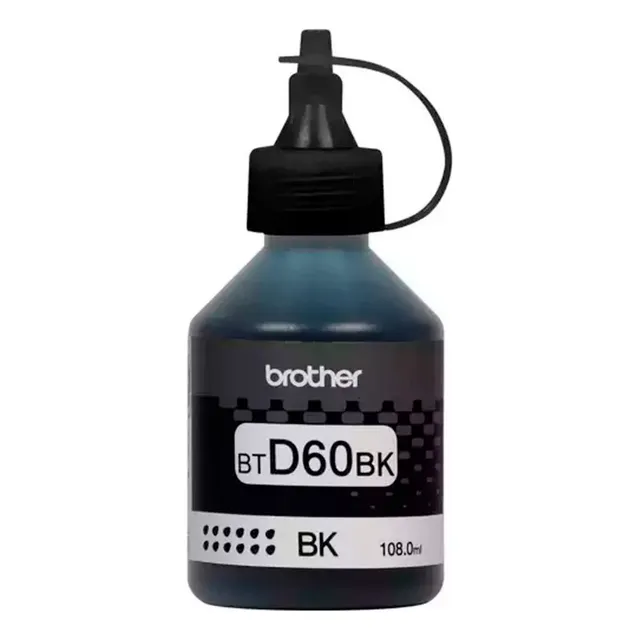 Botella De Tinta Brother Btd60bk Negro T310 T510w T710w T910