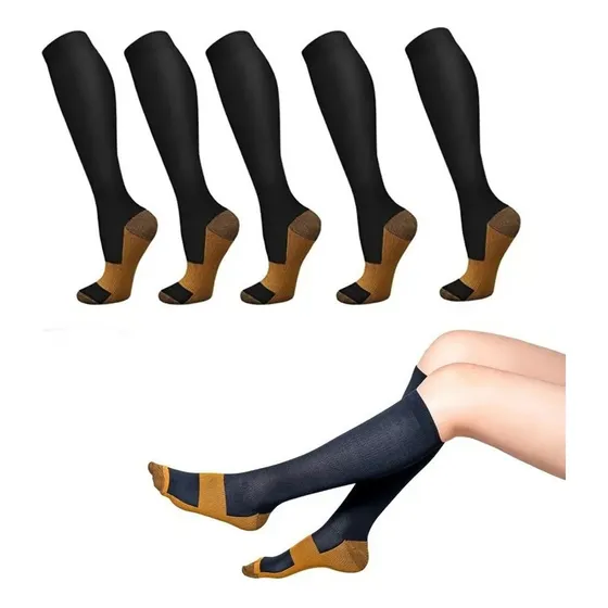 Medias Calcetines Compresión Varices Circulación Unisex