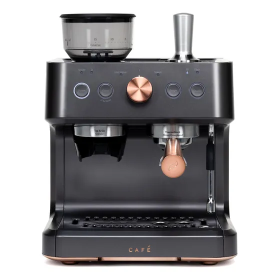Cafetera Espresso Cafe Negra De Lujo