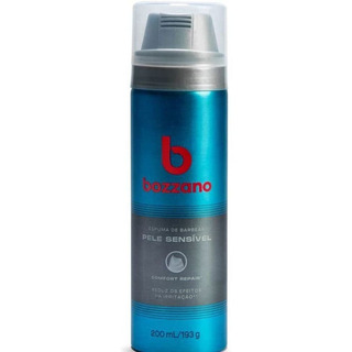Kit 3 Bozzano Espuma De Barbear Sensível 200ml Kit 3 Bozzano Espuma De Barbear Sensível 200ml