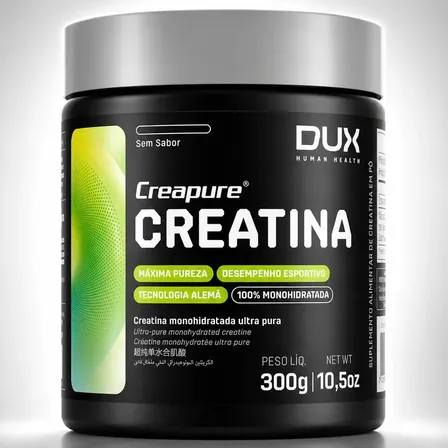 Creatina Creapure Dux Nutrition Monohidratada 300g - Sem sabor