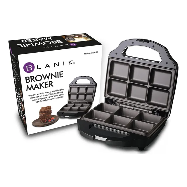 Maquina Para Hacer Brownies De 6 Porciones En 15 Min - 700w