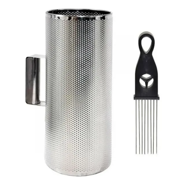 Guiro Metal Cumbia Peine Raspador Chico Guira Profesional Marca Raitot