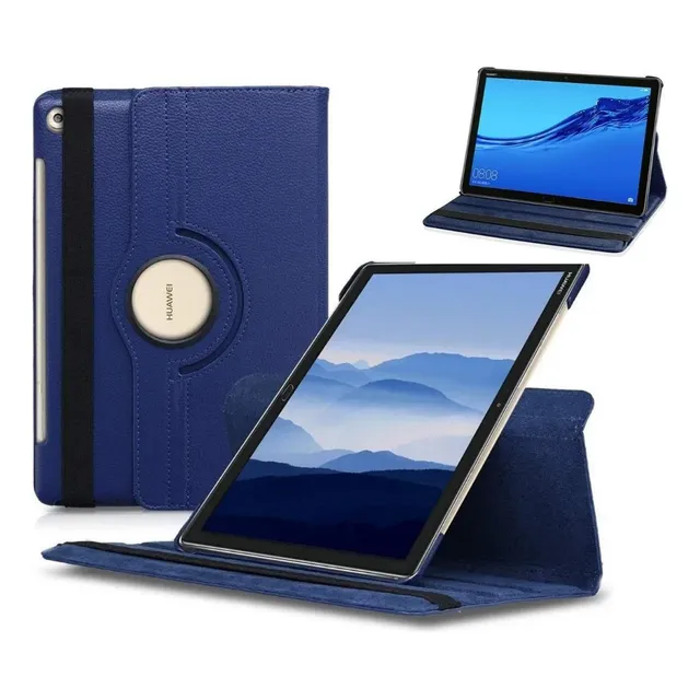 Funda Case 360° De Cuero Para Huawei Mediapad M5 Lite 10.1