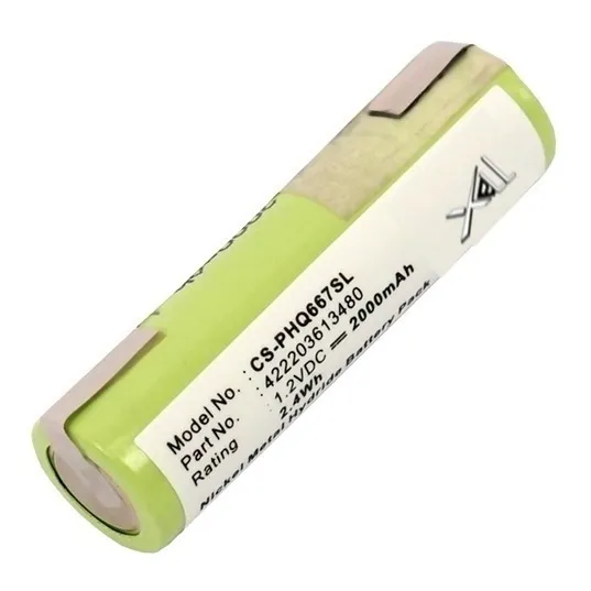 Pilha Bateria Barbeador Philips Hq6675, Hq6676, Hq6695, 