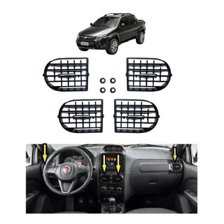 Saida Ar Strada Adventure 2013 Cromado Kit Com 4 Saida Ar Strada Adventure 2013 Cromado Kit Com 4