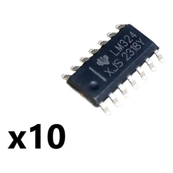 Ic Lm324 Amplificador Operacional Smd Sop14