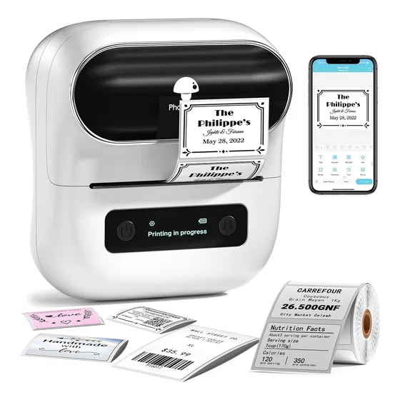 Impresora Bluetooth Phomemo M220 Para Hogar Y Oficina