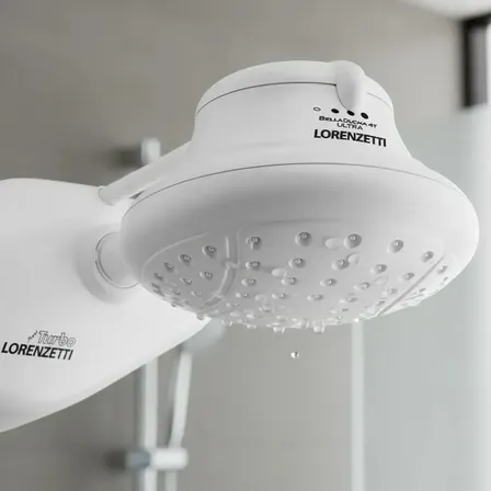 Chuveiro Bella Ducha Turbo Lorenzetti 6800w Cor Branco