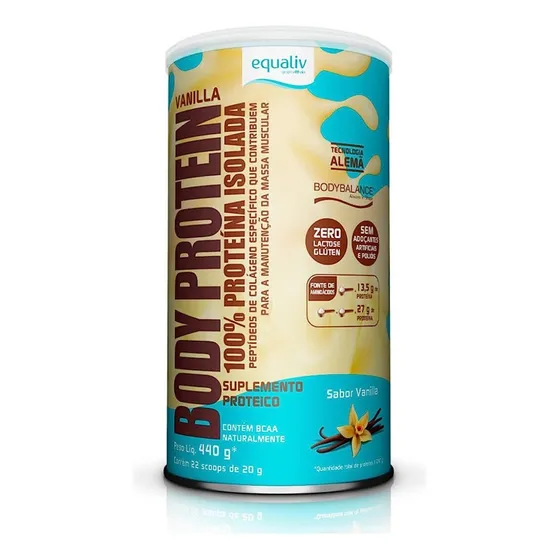 Body Protein Equaliv Lata Todos Os Sabores