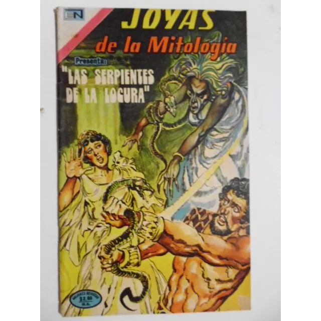 Joyas De La Mitología Nro.295  Novaro Mexico Comic En Fisico