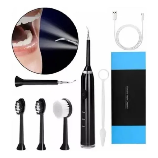 Set De Limpieza Dental Recargable  Elimina Sarro Y Manchas