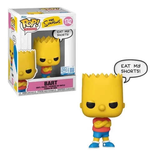 Funko Pop! Os Simpsons - Bart Simpson With Skate #1652 | Frete grátis