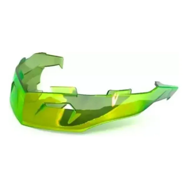 Spoiler Aerofolio Kyt Tt Course Amarelo Fluo Cristal Integra