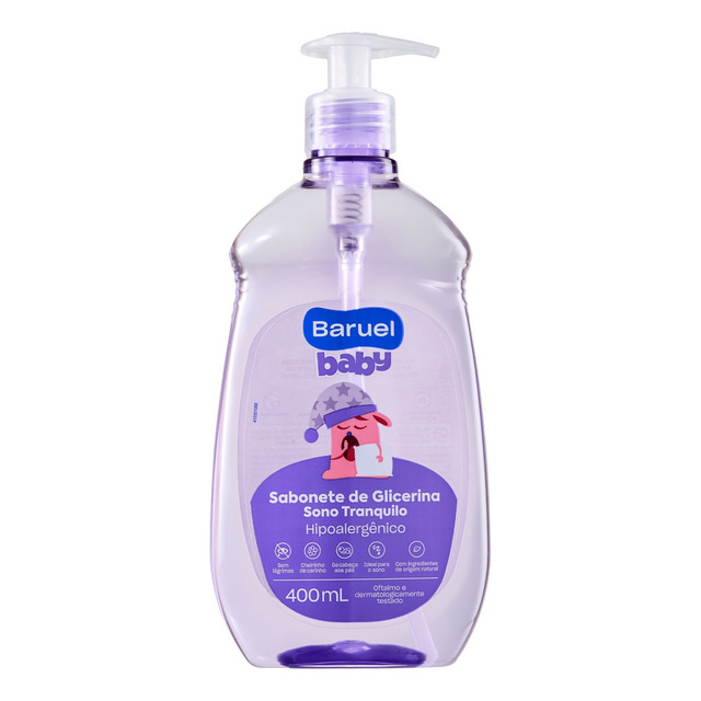 Sabonete Liquido Sono Tranquilo Baruel Baby 400ml Sabonete Liquido Sono Tranquilo Baruel Baby 400ml