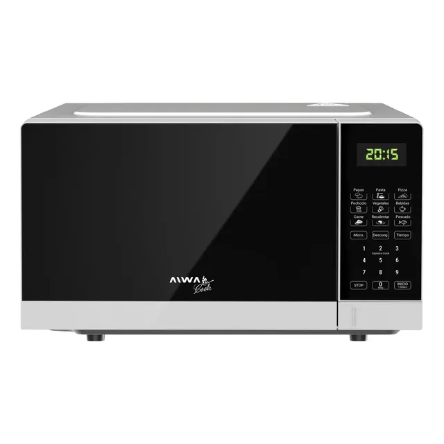 Microondas Aiwa Cook 700w 20l 10 Niveles Cocción Panel Touch