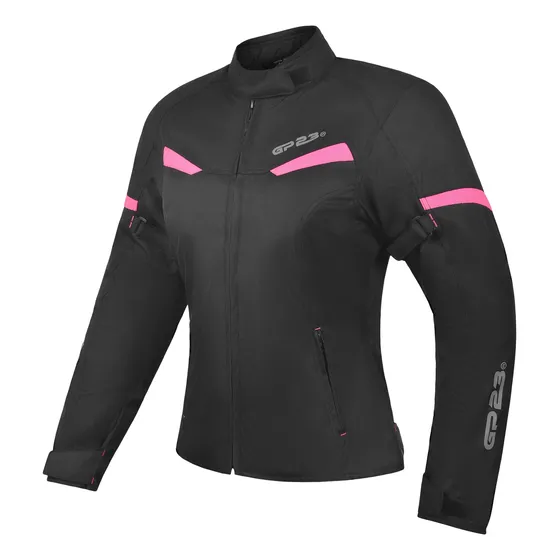 Campera Moto Mujer Punto Extremo Gp23 Cordura C/protecciones