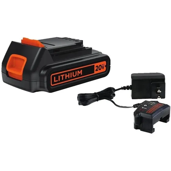 Black + Decker Cargador Y Batería 20v Herramientas Múltiple
