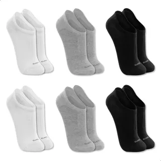 Kit 6 Pares Meias Lupo Soquete InvisĂvel Cano Baixo Original Kit 6 Pares Meias Lupo Soquete InvisĂvel Cano Baixo Original