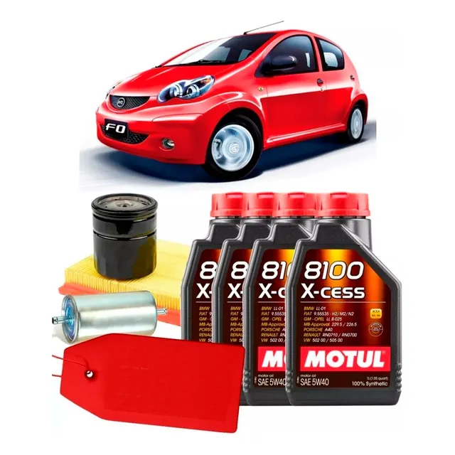 Service Cambio De Aceite Byd F0 Motul 5w40 Sintético Filtros