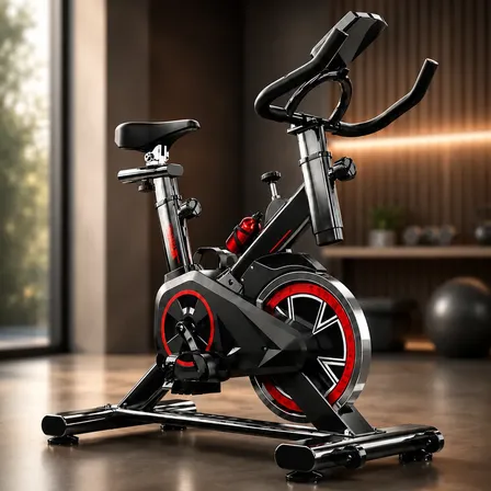 Bicicleta Ergométrica Fitness Para Cardio E Musculação Preto