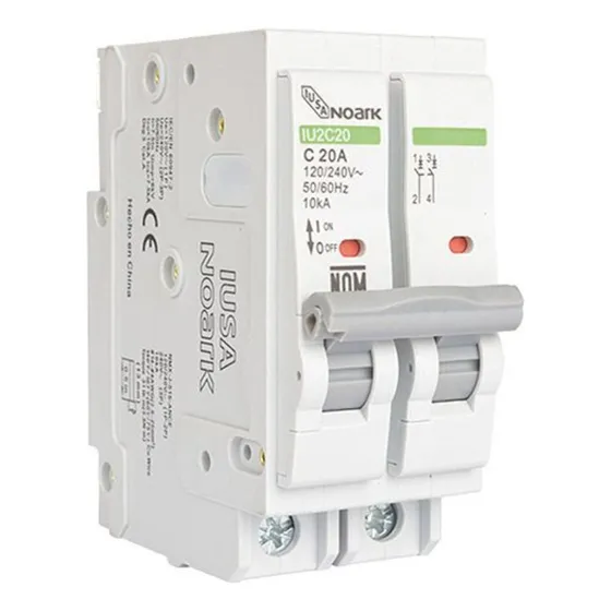 Interruptor Termomagnético 2 Polos 20 Amp Iusa