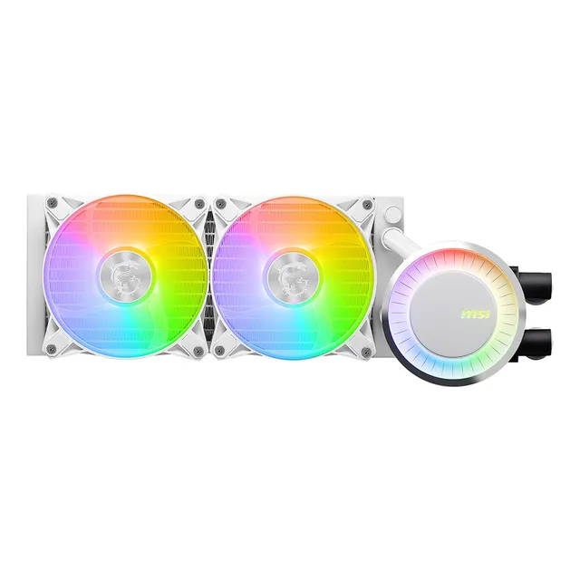 Enfriamiento Liquido Msi Mag Coreliquid E240 White Argb Am5 Lga 1700