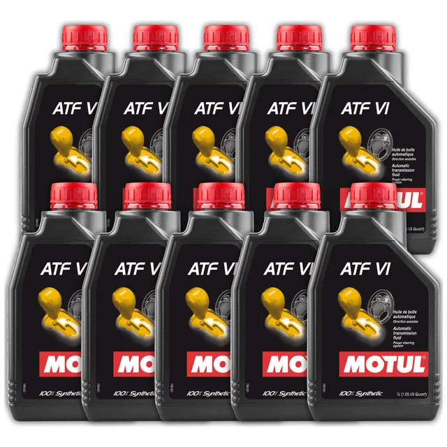 Kit Óleo De Câmbio Automatico Motul Atf Vi Com 10 Litros