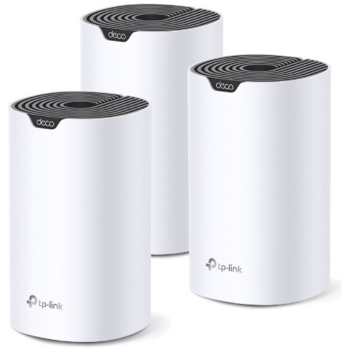 Kit Roteador Wi-fi Mesh Dual-band Ac1900 Deco S7 Tp-link Cor Branco