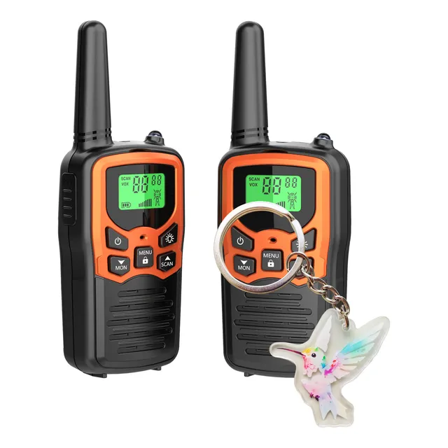 Walkie Talkies De Largo Alcance Lcd Para Senderismo Camping