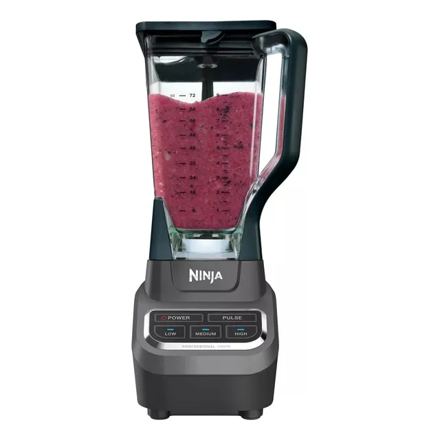 Licuadora Ninja Bl610 Con 4 Velocidades Negra