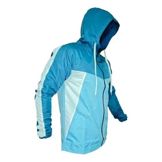 Campera Rompeviento Deportiva Hombre Combinada Ravish