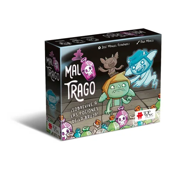 Juego De Mesa Cartas Mal Trago Pociones De La Bruja Top Toys