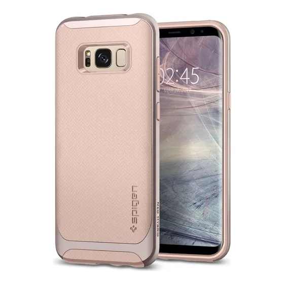 Spigen Neo Híbrido Galaxia S8  Protección Interna Flexible