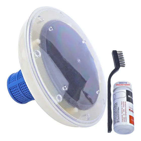 Ionizador Solar Para Piscinas Piletas Boya Anti Bacterias 