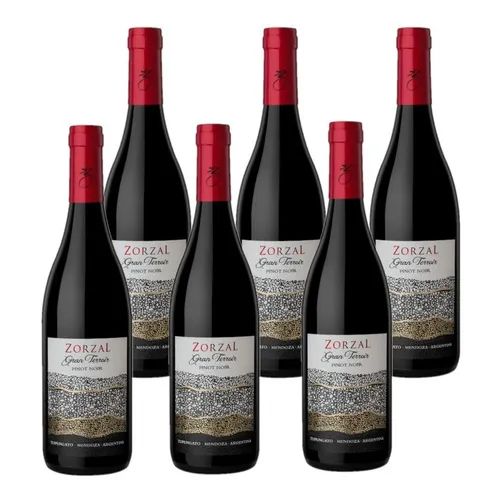 Vino Zorzal Gran Terroir Pinot Noir Caja X 6 Unidades