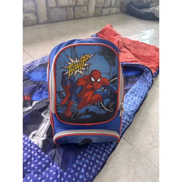 Sleeping Bag/ Saco De Dormir Marvel Con Su Morral Spiderman