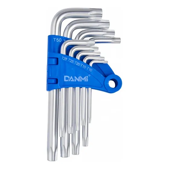 Juego Llaves Torx 9 Piezas . S .  Uso Profesional Danmi