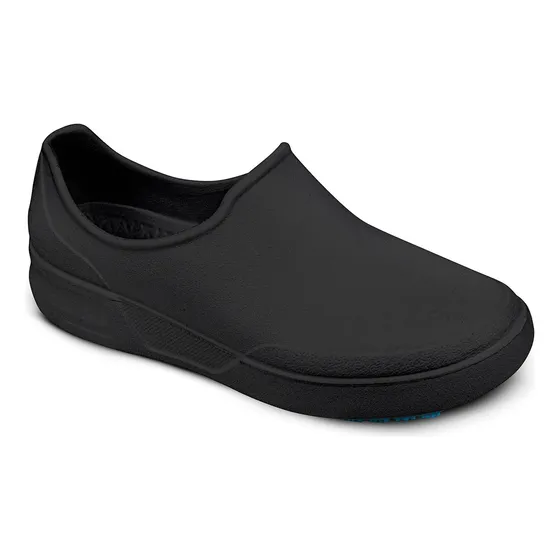 Zapato Zueco De Goma Antideslizante Negro Maxxi