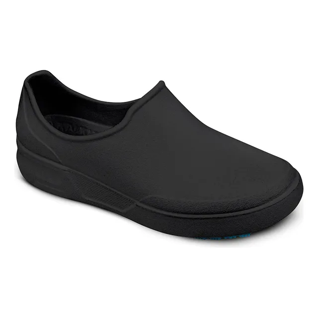 Zapato Zueco De Goma Antideslizante Negro Maxxi